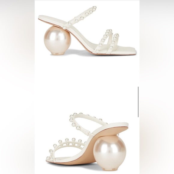 CULT GAIA ILONA SANDAL IN OPTIC WHITE - Picture 5 of 17